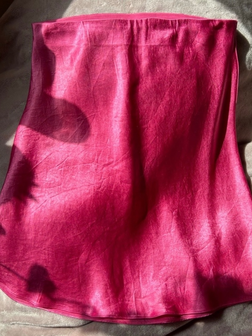 Babaton mini skirt Magenta